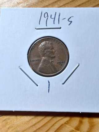 1941-S Lincoln Wheat Penny! 20.1