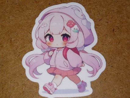 Anime Cute one new vinyl sticker no refunds regular mail win 2 or more get bonus