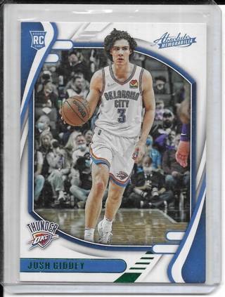 Josh Giddey 2021-22 Chronicles Absolute Green #208