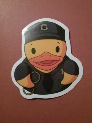 Soldier duck sticker #9