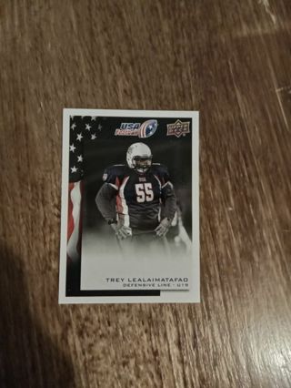 Upperdeck Trey Lealaimatafao RC