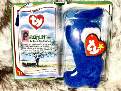 peanut ty beanie baby