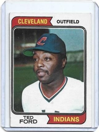 1974 TOPPS TED FORD CARD