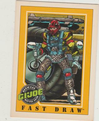 Two 1991 GI Joe Cards