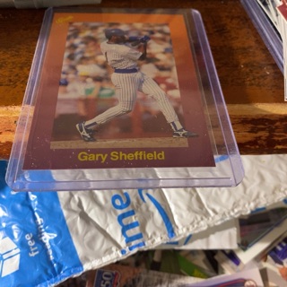 1989 classic Gary Sheffield baseball card 