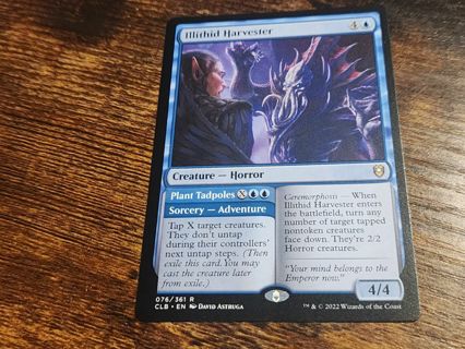 Magic the gathering mtg Illithid Harvester rare card Baldurs Gate