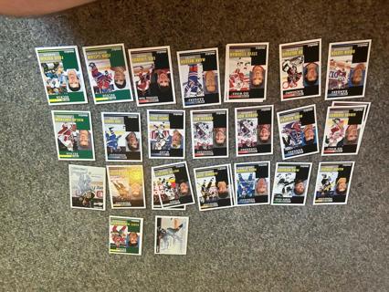 (28)Ct 1991-92 Pinnacle Fr Hockey Roy, Gretzky, LeClair, Rookie & More Lot