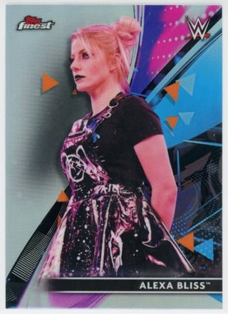 2021 WWE Topps Finest Chrome - ALEXA BLISS Card #3 NM