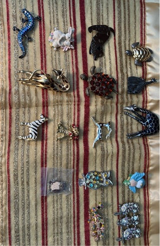 Animal Brooches 