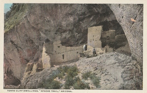 Vintage Unused Postcard: s: Cliff Dwellings, AZ