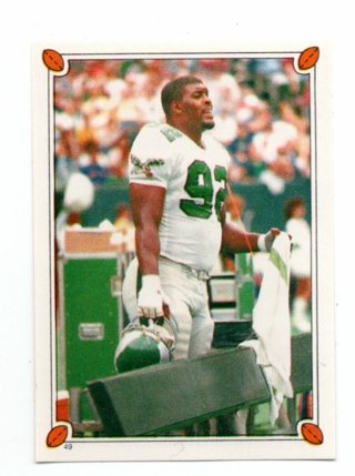 1987 Topps Reggie White Album Sticker #49