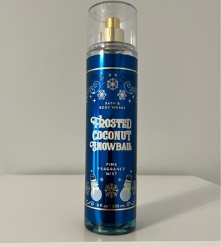 Bath and Body Works Frosted Coconut Snowball 8oz Fragrance Mist