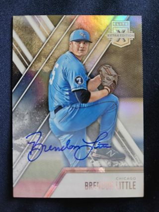 2017 Panini Elite Extra Edition Autograph Brendon Little