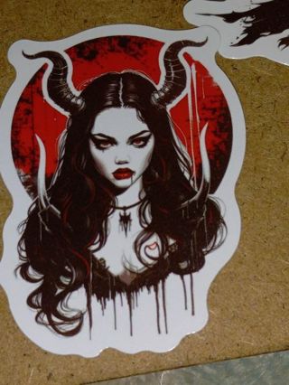 Girl nice one vinyl sticker no refunds regular mail only Very nice quality!