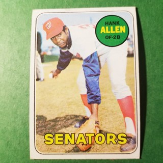 1969 - TOPPS BASEBALL CARD NO. 623 - HANK ALLEN - SENATORS