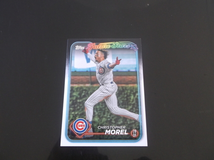 2024 Topps Series 1 Future Stars   Christopher Morel  card   #  128    Chicago Cubs