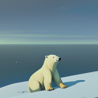Listia Digital Collectible: Polar Bear Chillin'