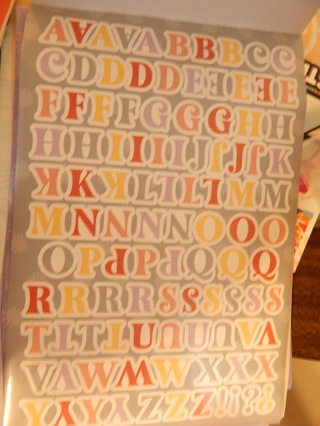 COLORFUL ALPHABET