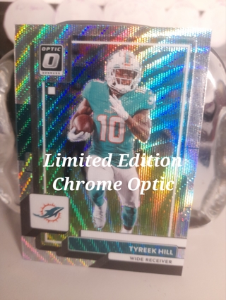 2022 Tyreek Hill Limited Edition #D 062/300 Miami Dolphins