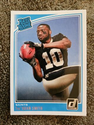 2018 Donruss Rated Rookie Tre'Quan Smith