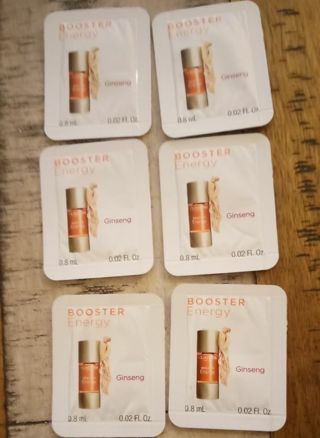 6 Clarins Booster Energy Samples