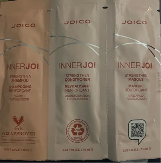 Joico Innerjoi Preserve Shampoo & Conditioner 0.34oz New & Authentic Sample