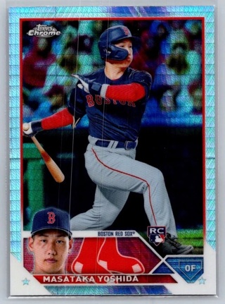 2023 Topps Chrome - Refractor #167 Masataka Yoshida (RC)