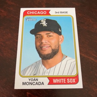 2023 Topps Heritage - [Base] #402 SP - Yoán Moncada