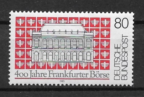 1985 Germany Sc1447 Frankfurt Stock Exchange 400th Anniv. MNH OG