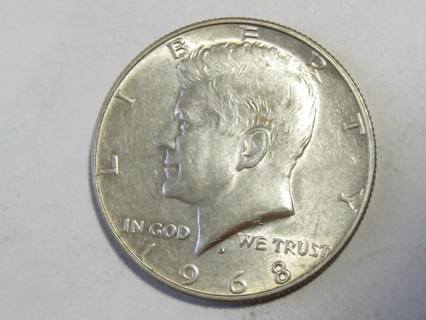 1968-D Kennedy Half Dollar  40% Silver