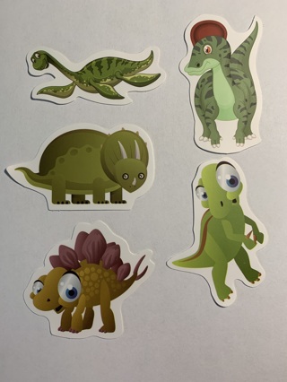 ‼DINOSAUR~DINO STICKERS~LOT #11~VINYL~WATERPROOF~FREE SHIPPING‼