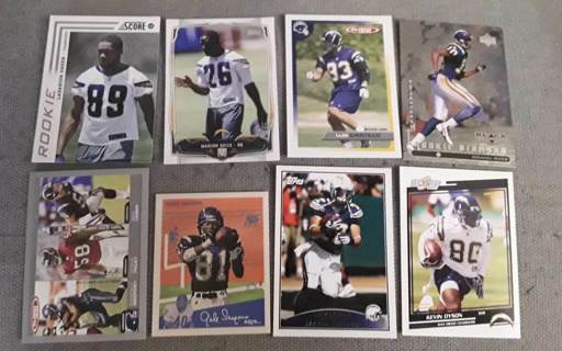 8 card Chargers lot rc's insert