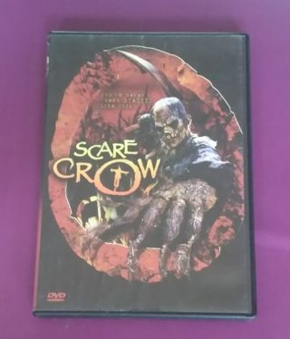 1- "SCARE CROW" HORROR DVD, GENTLY USED