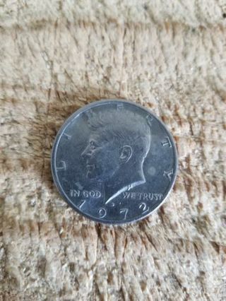 1972 D KENNEDY HALF DOLLAR