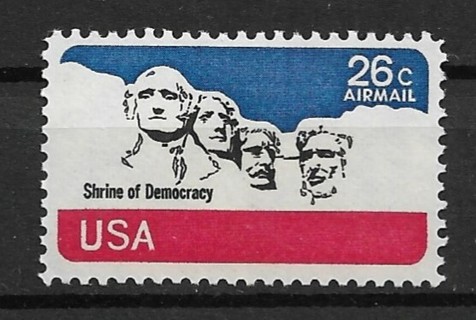 1974 ScC88 26¢ Mt. Rushmore MNH