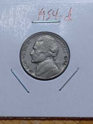 1954-D Jefferson Nickel! 15