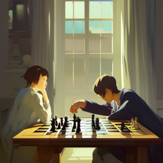 Listia Digital Collectible: A Friendly Game of Chess