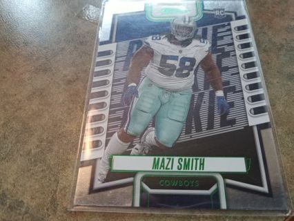 2023 PANINI ABSOLUTE MAZI SMITH DALLAS COWBOYS FOOTBALL CARD # 157