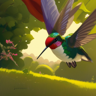 Listia Digital Collectible: Magical Hummingbird