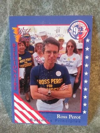Decision 92 Presidential Trading Card #33
