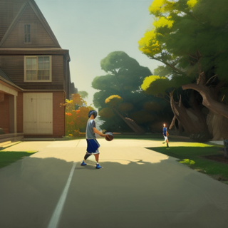 Listia Digital Collectible: Hoops in the Driveway