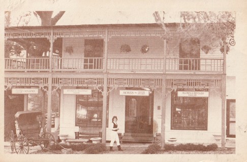 Vintage Unused Postcard: (y): Old Time Stores