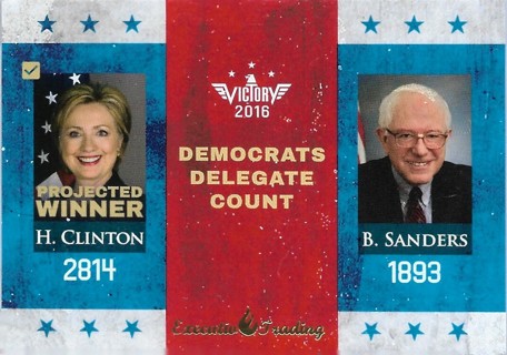 2016 Victory 2016 #23 Democrat Delegate Count