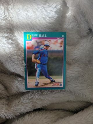 DREW HALL SPORTS CARD PLUS 2 MYSTERY CARDS