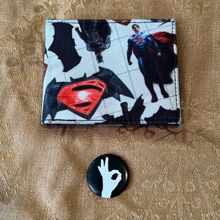 Superman Wallet & OK Pin