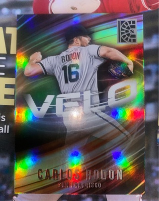 2022 Panini Capstone Carlos Rodon VELO Insert #V-8 San Francisco Giants