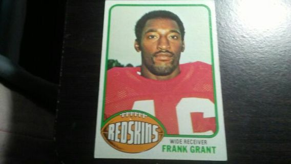 1976 TOPPS FRANK GRANT WASHINGTON REDSKINS FOOTBALL CARD# 151