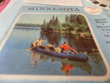 Vintage 1956 Minnesota 21  3 dimenstional View Master pictures on 3 discs