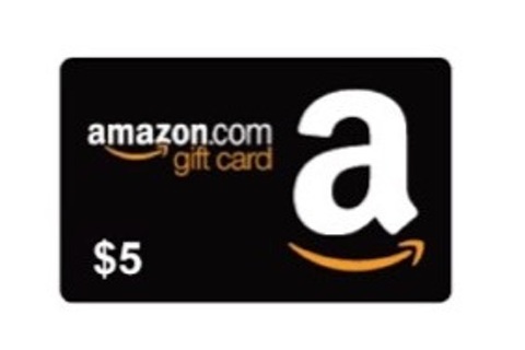 $5 Amazon digital gift card