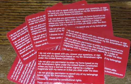 Citizen Rights Info Cards